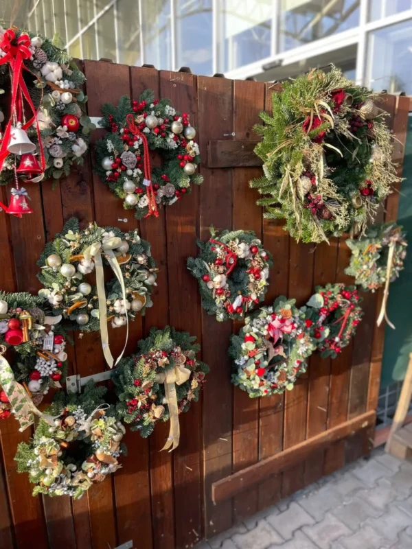 Adventné vence a vianočné ozdoby - Hadzima Plant Špačince