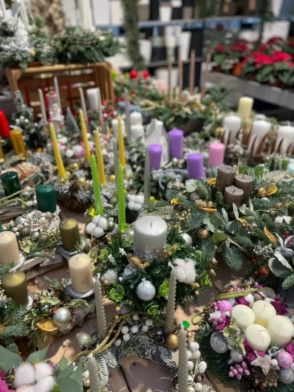 Adventné vence a vianočné ozdoby - Hadzima Plant Špačince