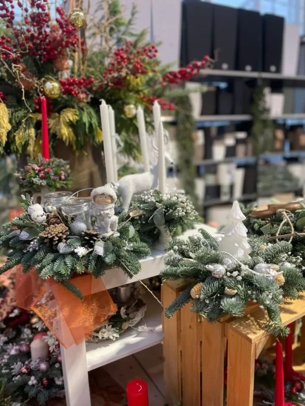 Adventné vence a vianočné ozdoby - Hadzima Plant Špačince