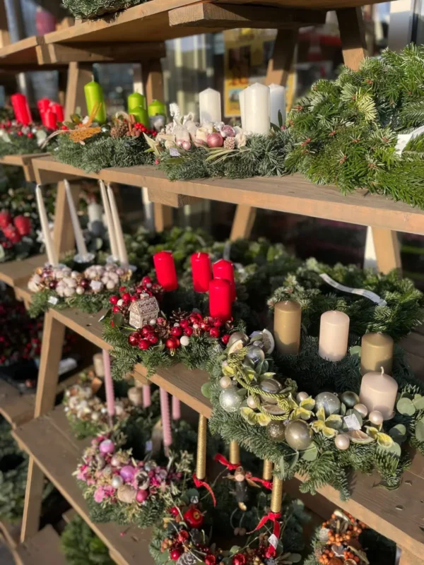 Adventné vence a vianočné ozdoby - Hadzima Plant Špačince