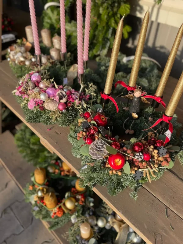 Adventné vence a vianočné ozdoby - Hadzima Plant Špačince